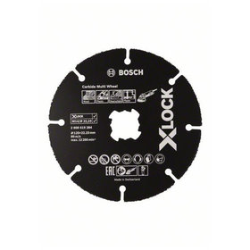 Bosch - Trennscheibe X-LOCK Carbide Multi Wheel, 125 x 22,23 x 1mm