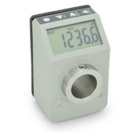 Ganter Norm® - 9053-1-GR Stellungsanzeiger, elektronisch, mit LCD-Display (digitale Anzeige), 6-stellig