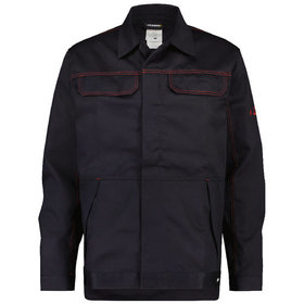 Dassy® - Montana Flammhemmende Arbeitsjacke, schwarz, Größe M