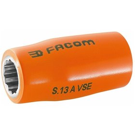 Facom - Steckschlüssel 1/2" 1000V VSE 14mm S.14AVSE