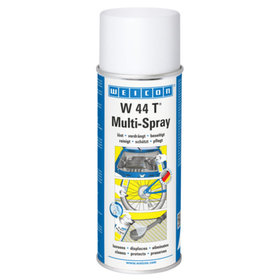 WEICON® - W 44 T® Multi-Spray | Schmier- und Multifunktionsöl mit 5-fach Wirkung | 400 ml | gelblich, transparent