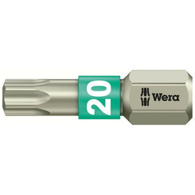 Wera® - Bit für TORX® 3867/1 TS TORX, Edelstahl, TX 20 x 25mm