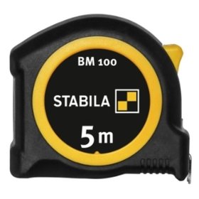 STABILA® - Taschenbandmaß BM 100, 5 m, metrische Skala