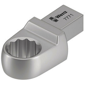 Wera® - Einsteck-Ringschlüssel 7771 Außenvierkant 9 x 12mm SW 14mm