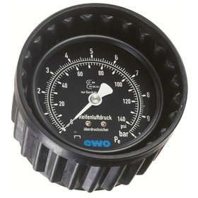 ELMAG - Druckmanometer mit Schutzkappe 0-12 bar ø80mm, für Modell 80-EWO (eichfähig)