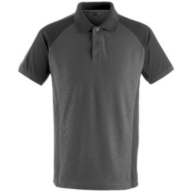 MASCOT® - Berufs-Poloshirt Bottrop 50569-0209, dunkelanthrazit/schwarz, Größe M