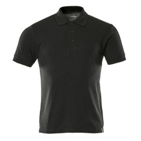 MASCOT® - Polo-Shirt CROSSOVER, Vollschwarz, Größe XS-ONE