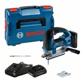 Bosch - Akku-Stichsäge GST 18V-155 BC, 2 Akku Akku ProCORE18V 4.0Ah, Ladg. u. L-BOXX (06015B1002)