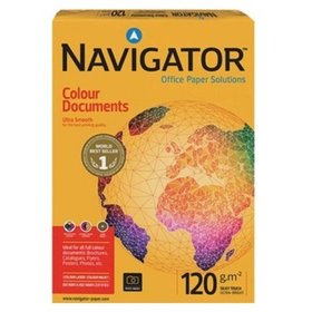 Navigator - Papier, A4, 120g, weiß, Pck=4000Bl, Mikro-Perforation (teilt das Papie