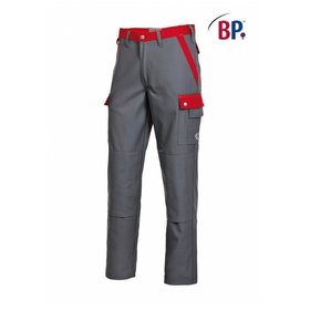 BP® - Arbeitshose 1815 720 dunkelgrau/rot, Größe 114