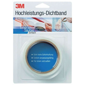 3M™ - Hochleistungs-Dichtband 38mm x 1,5m Farbe transzulent