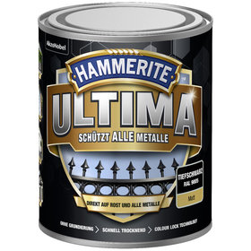 HAMMERITE™ - Metall-Schutzlack Matt Ultima (wb) 750 ml tiefschwarz