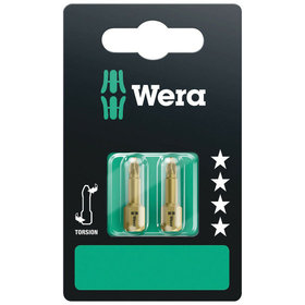 Wera® - 855/1 TH SB Bits, PZ 1 x 25mm, 2-teilig