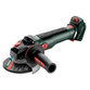 metabo® - Akku-Winkelschleifer WVB 18 LT BL 11-125 Quick Inox (613091850), mit Bremse, Drehzahlregelung, Schnellspannmutter, drehbarem Akkupack, Karton