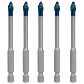 Bosch - EXPERT HEX-9 HardCeramic Dachziegel-Bohrer-Set, 6mm, 5-teilig (2608900599)