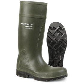 Dunlop® - Gummistiefel PUROFORT®+ full safety S5 CI SRC, grün, Größe 47