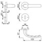 HOPPE® - Drückergarnitur Tôkyô M1710RH/42KV/42KVS,BB,8,F71,TS 37-42