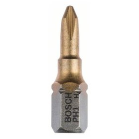 Bosch - Schrauberbit Max Grip, PH 1, 25mm, 10er-Pack