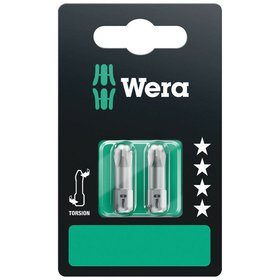 Wera® - Bit Kreuzschlitz Phillips® 851/1 TZ SB PH3 6,3mm / 1/4" PH3x25mm SB