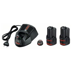 Bosch - Akkupack Starter-Set, 2x GBA 12 V, 2.5 Ah und Ladegerät GAL 1230 CV