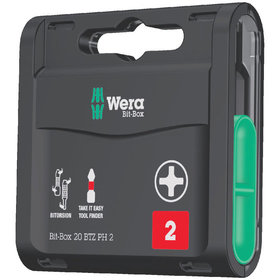 Wera® - Bit-Box 20 BTZ PH2x 25mm 20er Box
