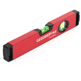 GEDORE red® - Wasserwaage, 300mm, Vertikal- und Horizontal-Libelle, +/- 0,5mm/m, R94100051