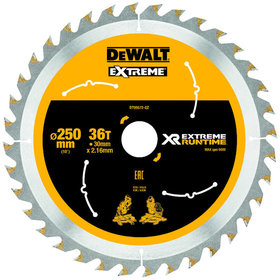 DeWALT - Kreissägeblatt für stationäre Kreissägen 250 x 30mm 36WZ/FZ