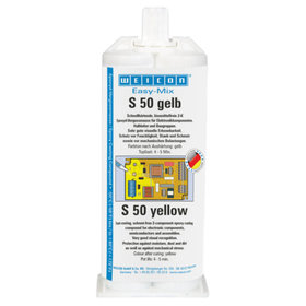 WEICON® - Easy-Mix S 50 gelb | Epoxid-Vergussmasse | 50 ml | gelb