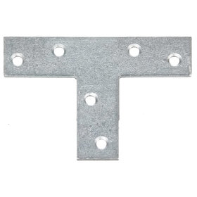 Alberts - Flachverbinder, T-Form, sendzimirverzinkt, LxHxB 70x50x16 mm
