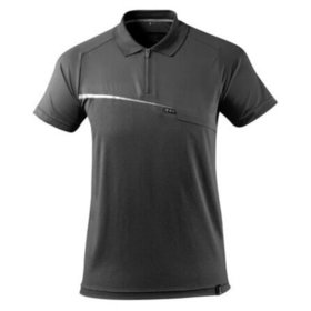 MASCOT® - Polo-Shirt mit Brusttasche ADVANCED, Dunkelanthrazit, Größe 2XL