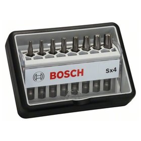 Bosch - Schrauberbit-Set Robust Line Sx Extra-Hart, 8-teilig, 49mm für TORX® (2607002559)