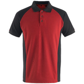 MASCOT® - Berufs-Poloshirt Bottrop 50569-0209, rot/schwarz, Größe M