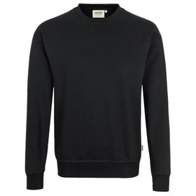 HAKRO - Sweatshirt Mikralinar® 475, schwarz, Größe S