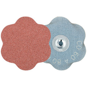 PFERD - COMBIDISC Korund Schleifblatt CD Ø 60mm A80 CONTOUR für Konturen