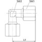 RIEGLER® - Winkel-Verschraubung, Rohr-Außen-Ø 6mm, Stahl verzinkt