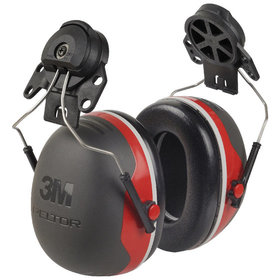 3M™ - PELTOR™ Kapselgehörschützer, 32 dB, rot, Helmbefestigung, X3P3