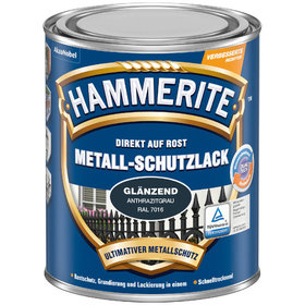 HAMMERITE™ - Metall-Schutzlack 750 ml Glänzend anthrazitgrau