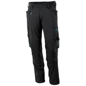 MASCOT® - Bundhose Advanced mit Knietaschen schwarz, Größe 82C58