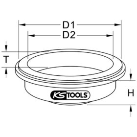 KSTOOLS® - Einbauwerkzeug für Kurbelwellen-Simmerring for Scania