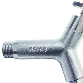 GEKA® plus - Design-Wasserhahn MS vn., 1/2", mit Stecker