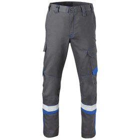 HaVep - Bundhose Safety Image+, kohle-grau/blau, Größe 58
