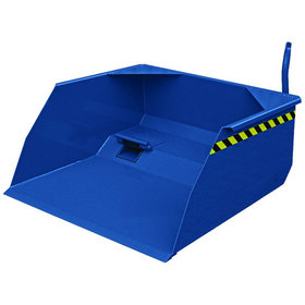 Eichinger® - Schaufel mit Staplergabel-Durchschub, 1500 kg, 300 Liter enzianblau
