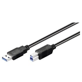 goobay® - USB Kabel 93654 USB 3.0 3m A/B-Stecker schwarz