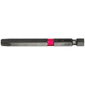 HECO® - Langbits, HECO-Drive, HD-40, pink, 3 St.