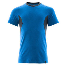 MASCOT® - T-Shirt ACCELERATE Azurblau/Schwarzblau 18082-250-91010, Größe S ONE