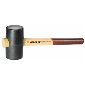 GEDORE - 227 E-1 Gummihammer mit Eschenstiel, d 55 mm
