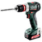 metabo® - Akku-Bohrschrauber PowerMaxx BS 12 BL Q (601039500), metaBOX 118, 12V 2x2Ah Li-Power + SC 30