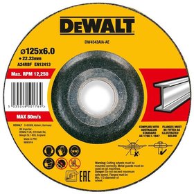 DeWALT - Schruppscheibe 115x6x22,23 mm Inox