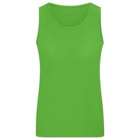 James & Nicholson - Damen Funktions-Tanktop JN737, lime-grün, Größe XS