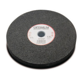 OPTIMUM® - Normalkorund-Schleifscheibe 200x25x20mm grau / K60